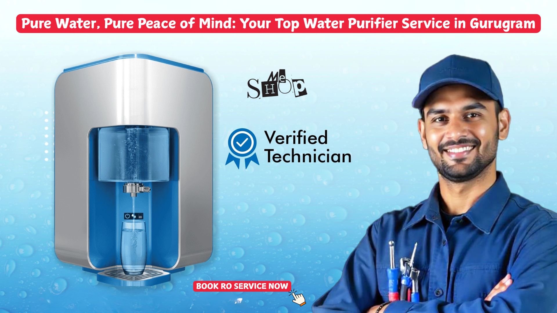PURE WATER, PURE PEACE OF MIND: YOUR TOP WATER PURIFIER SERVICE IN GURUGRAM
